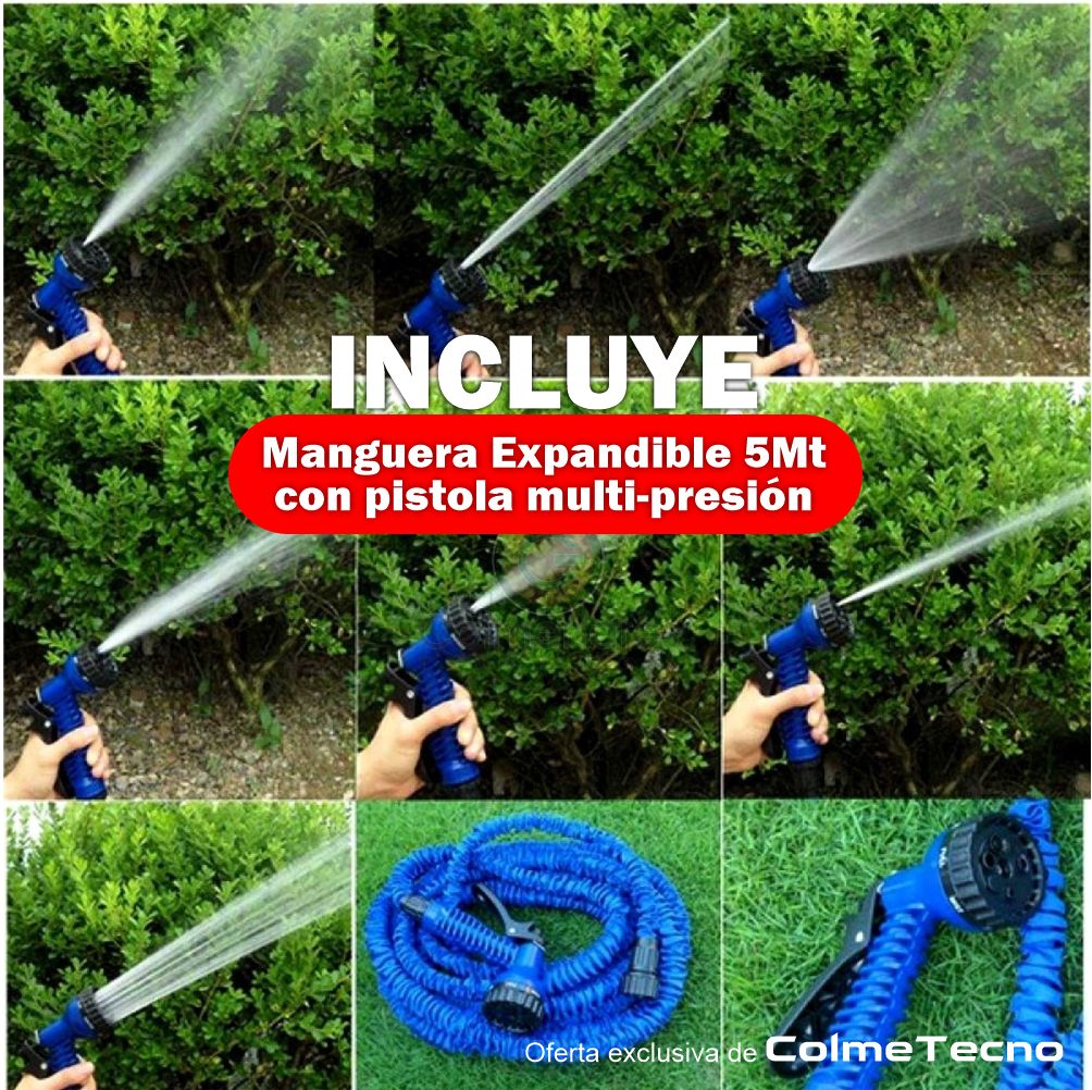 Miniatura 3 de Cepillo Giratorio 360° + Manguera 5mt